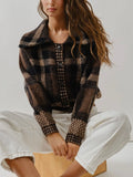 Cabin Hour Cardigan in Brown