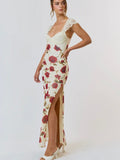 Guest Again Maxi Dress in Off White