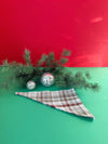 Flannel Dog Scarf in Woodland