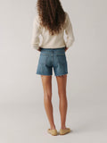 VVI Relaxed Short in Earth Mother Raw Hem