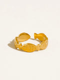 Livia Fish Open Ring