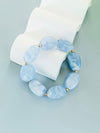 Pretty In Pastels Beaded Bracelet in Blue