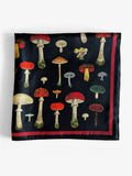 Vintage Mushroom Silk Bandana