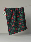 Winter Bloom Luxe Kitchen Towel