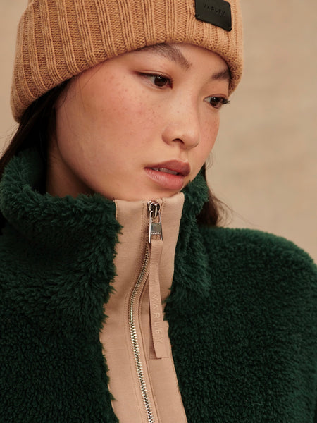 Lowell Sherpa Jacket in Pine Grove