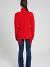 Fringe Around & Find Out Sweater in Red