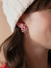 Holiday Peppermint Candy Earrings