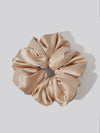 Holiday Cloud 9 Satin Pillow Scrunchie in Champagne