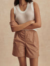 Marius Short 5 in Camel Stripe