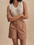 Marius Short 5 in Camel Stripe
