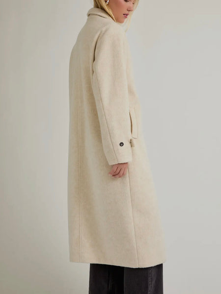 Don't Dwell On It Coat in Cream