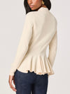 Dayna Wrap Top in Vanilla