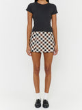 Gia Mini Skort in Spiced Plaid
