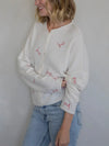 Piper Cardigan in Holiday Cream