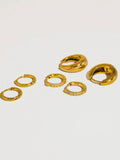 Rayon Glam Hoop Set
