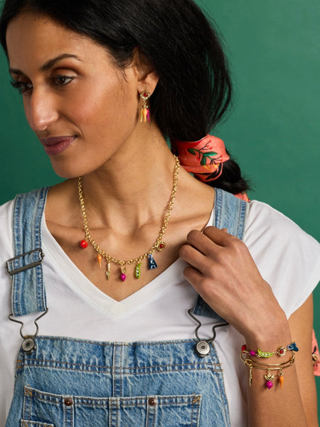 Farmers Market Charm Necklace