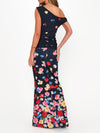 Winona Wrap Maxi Dress in Falling Floral