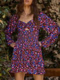 Daliana Mini Dress in Multi