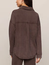 All Day Knit Jacket in Dark Chocolate