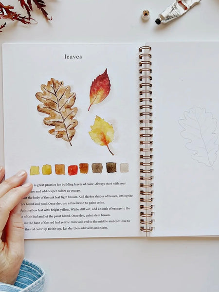 Autumn Watercolor Workbook