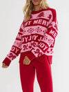 Callie Sweater in Sugared Peppermint