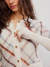 Highland Mist Cardi in Sugar Mist Combo