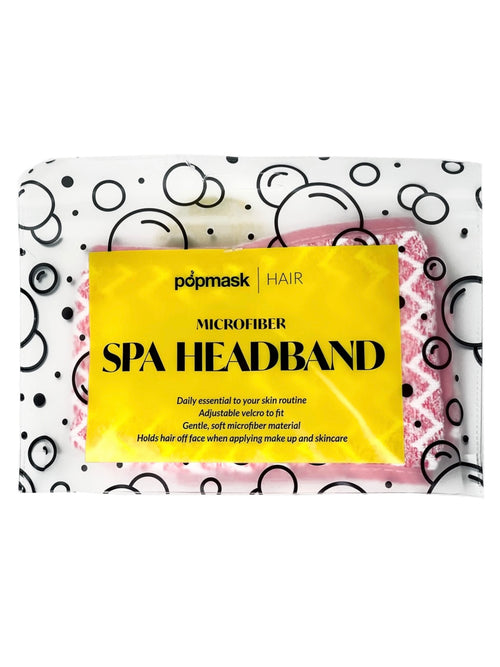 Microfiber Spa Headband in Pink