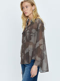 Reese Button Up in Camo