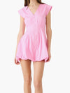 Gale Dress in Pink Taffy