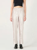 Tin Minutes Late Pant in Silver