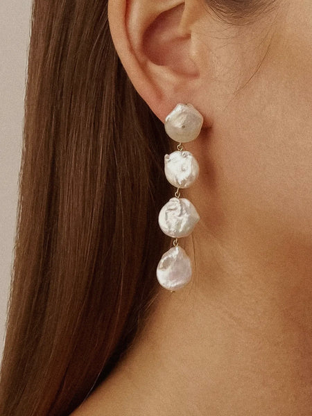 Heloise Pearl Drop Earrings