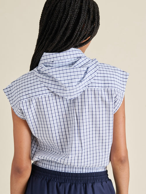 Scout Shirt in Navy Plaid