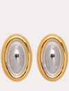 Triton Earrings in Mixed Metal