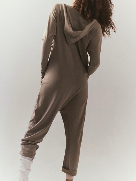 Hot Shot Long Sleeve Onesie in Sage Stone