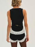 Noemie Vest in Black