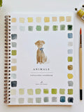 Animals Watercolor Workbook