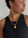 Cora Baroque Pearl Chain Necklace