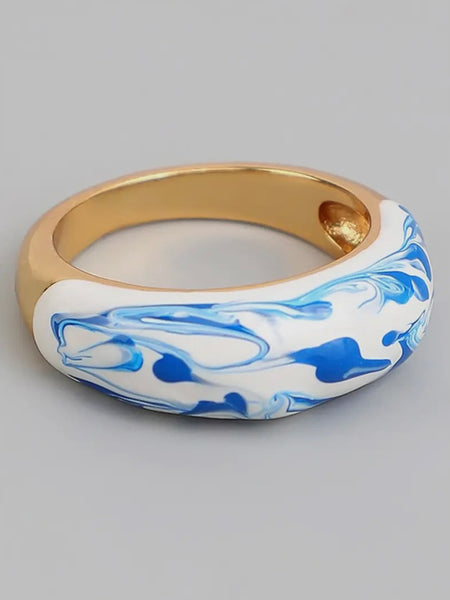 Zoey Shimmer Hoops