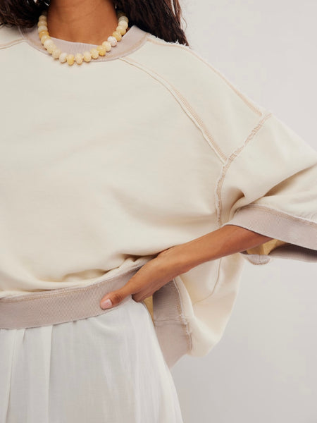 Everything Pullover in Nilla Cream