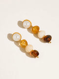 Alani Stone Earrings in Neutral