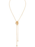 Molten Shine Bolo Necklace