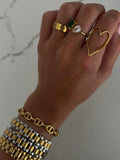 Open Heart Ring
