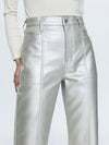 Taylor Faux Leather Pant in Party