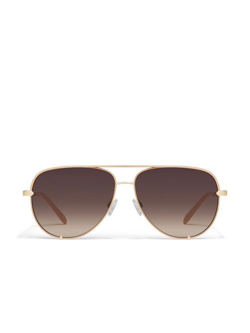 High Key Extra Large Sunnies in Chamomile & Dark Fawn