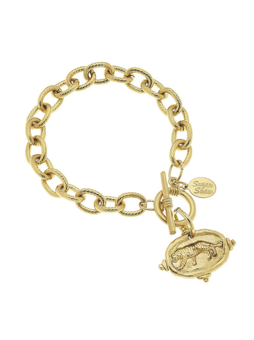 Tiger Intaglio Bracelet