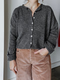 Piper Cardigan in Charcoal