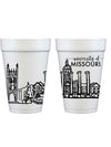 Cheers! Tigers! Foam Cups 10pk