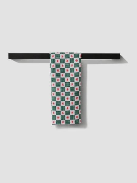 Jolly Grid Tea Towel