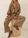 Garden Gate Beach Pant in Gingham