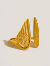 Silvane Angel Wing Ring in Gold